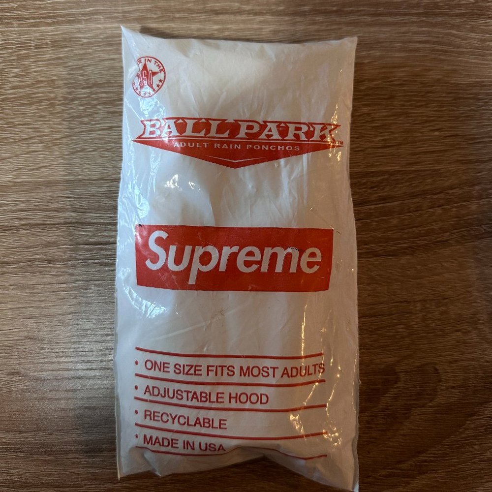 Supreme Ballpark Rain Poncho 8x Lot SS20 Season Gift